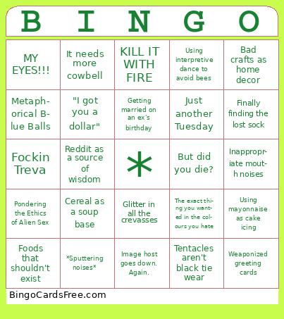 Because Life Bingo Cards Free Pdf Printable Game, Title: BINGO