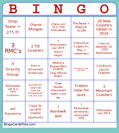 Better Bingo Card