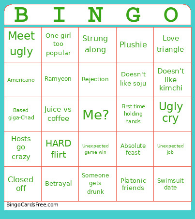 Better Late Than Single Bingo Card