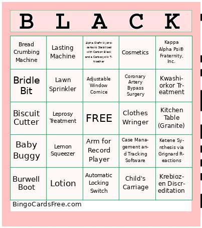 BHM Bingo