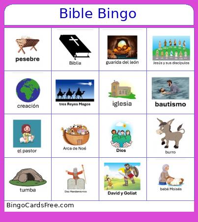 Bible Bingo