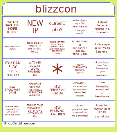 Big Boy Booz Blizzard Bingo Card