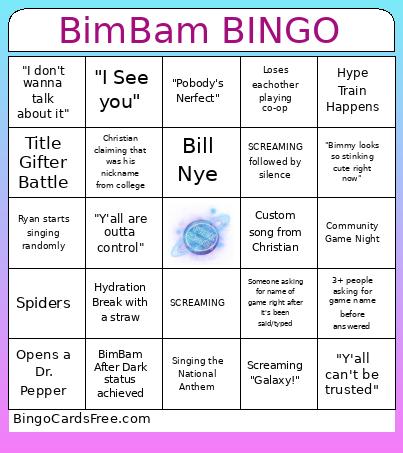 BimBam BINGO 2.0