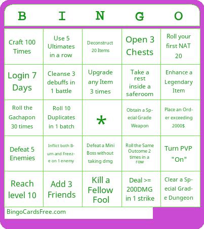 BINGO!