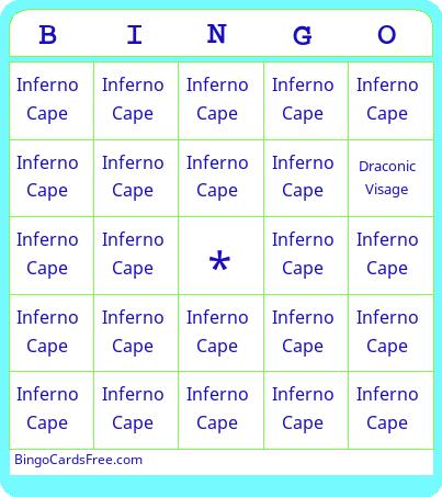 Bingo Cards Free Pdf Printable Game, Title: BINGO