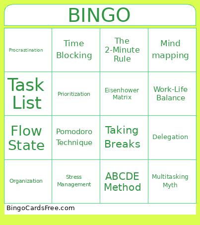Bingo Cards Free Pdf Printable Game, Title: BINGO