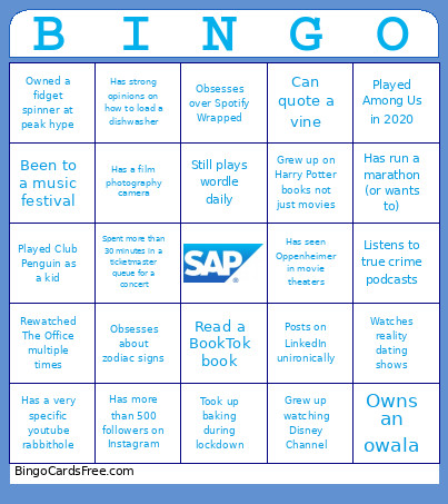 _2 Bingo Card
