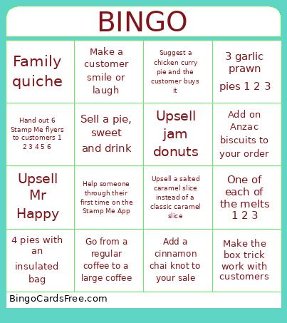 Bingo 2 bakery 