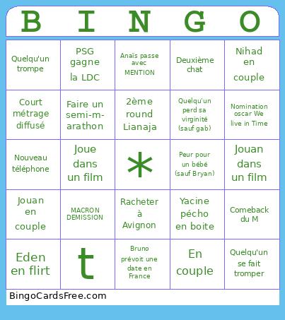 BINGO 2025 Cards Free Pdf Printable Game, Title: BINGO
