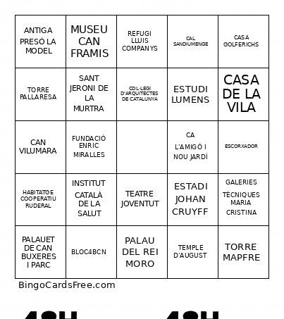 2025 Bingo Card