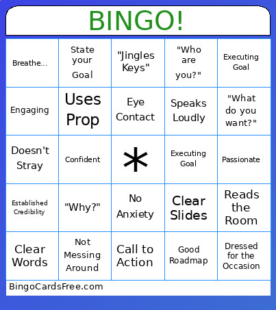 ! Bingo Card