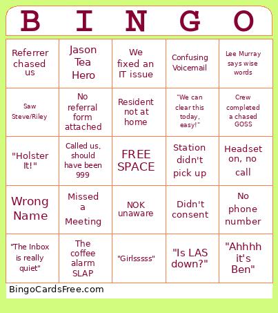 BINGO