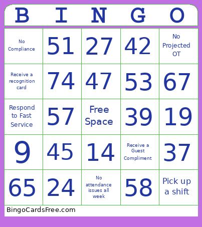 BINGO