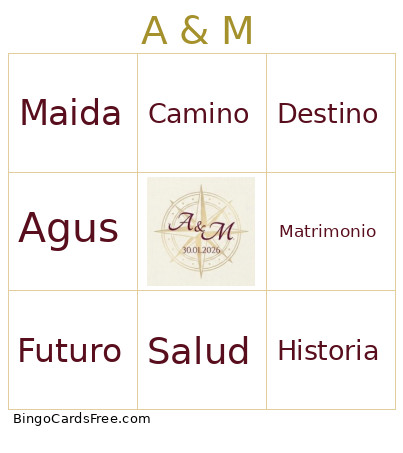 _A_M_1 Bingo Card