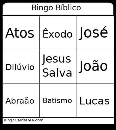 Bingo Bíblico 