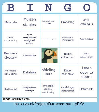 BMO Bingo Card
