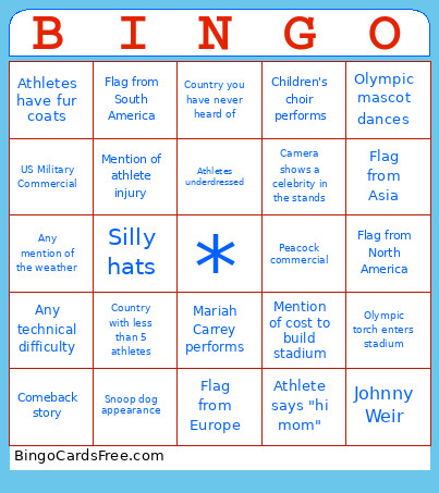 Ddd Bingo Card