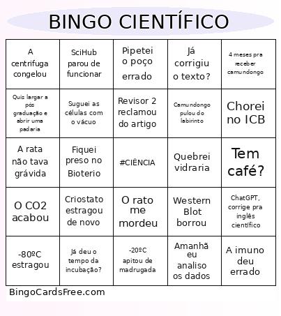 BINGO CIENTÍFICO