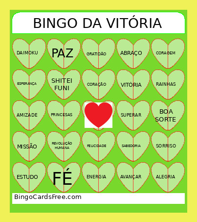 DA VITÓRIA Bingo Card