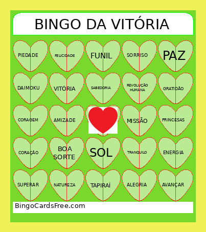 DA VITÓRIA Bingo Card