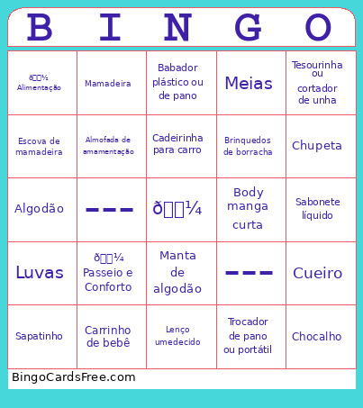DO HEITOR Bingo Card