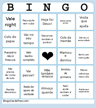 Do Júlio César Bingo Card
