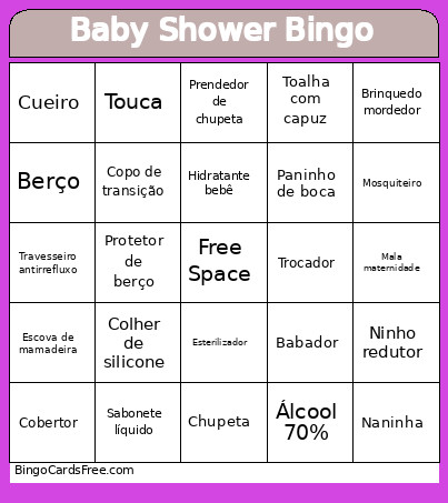 Do Paulo César Bingo Card