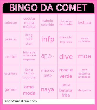 BINGO DOS STAFFS