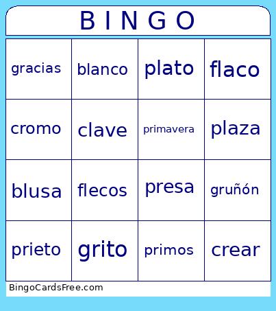 Bingo Fonológico