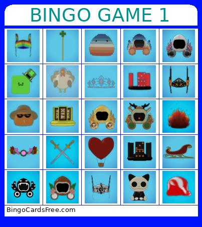 BINGO GAME 1