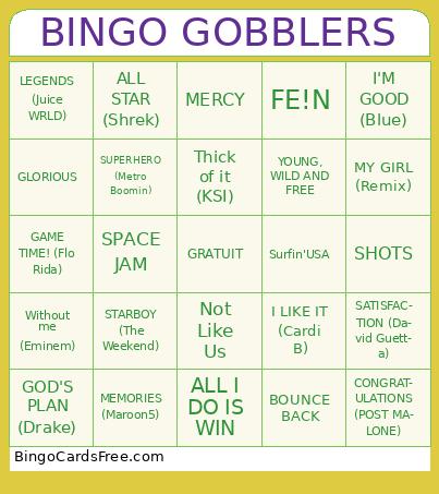 BINGO GOBBLERS
