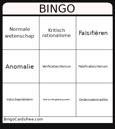 Hè En 8 Bingo Card