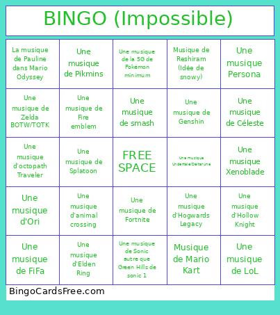 BINGO (Impossible)