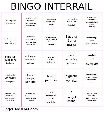 BINGO INTERRAIL