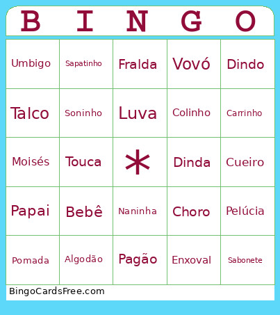Luiz Bingo Card