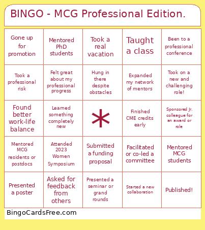 BINGO - MCG Professional Edition.  