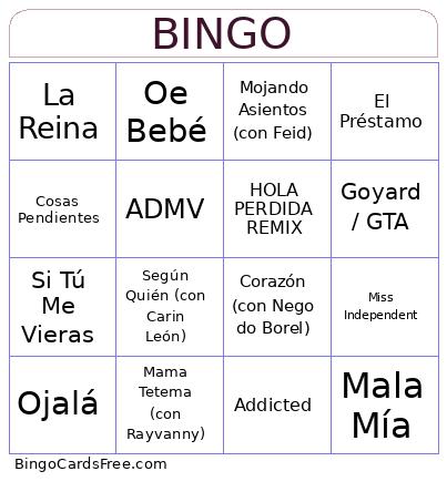 BINGO MUSICAL