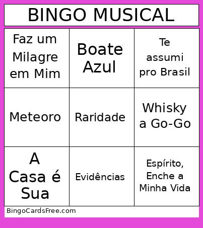BINGO MUSICAL