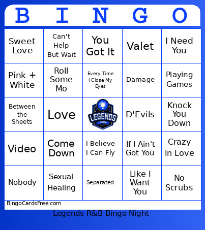 Night 2 Bingo Card