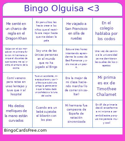 Bingo Olguisa <3