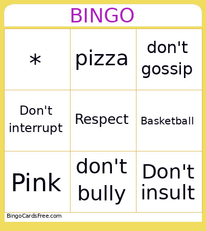 Proyecto Bingo Card