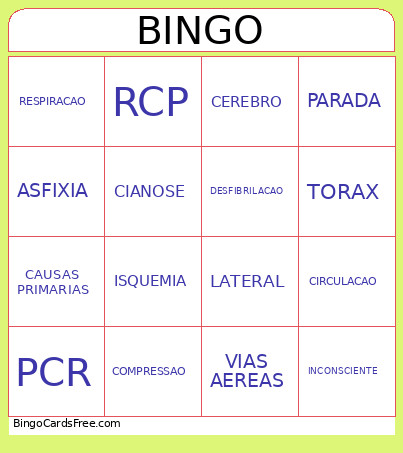 PS Bingo Card