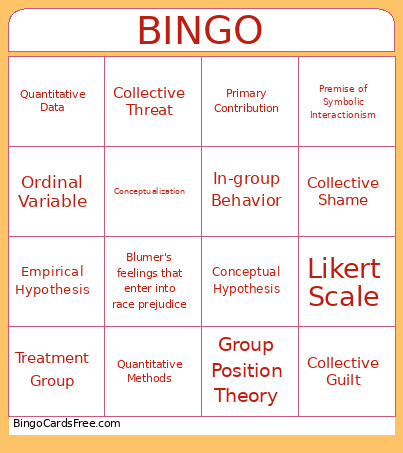 - Reichelmann Bingo Card