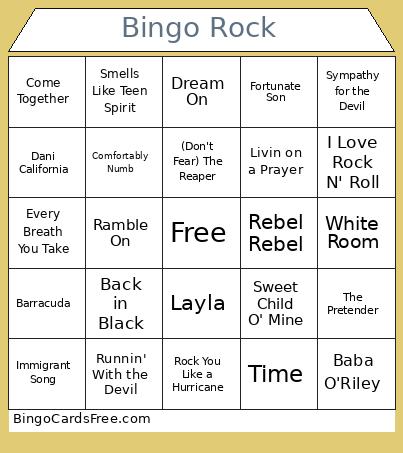 Bingo Rock