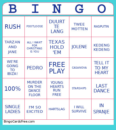 RONDE 2(2) Bingo Card
