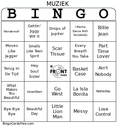 RONDE 2 Bingo Card