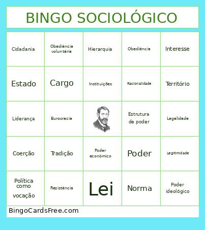 BINGO SOCIOLÓGICO