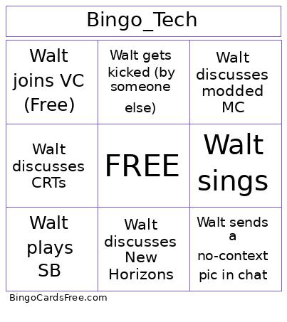 _Tech Bingo Card