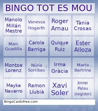 BINGO TOT ES MOU