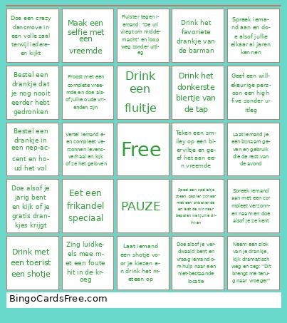 BINGOO Cards Free Pdf Printable Game, Title: 